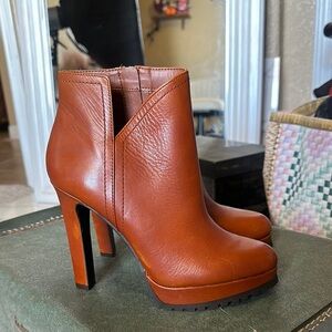 Gianni Bini Brown Ankle Boots
